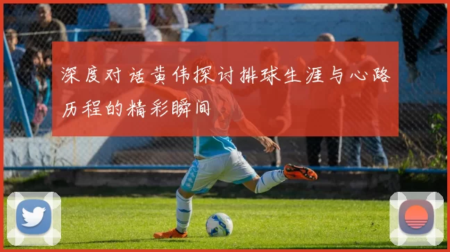 深度对话黄伟探讨排球生涯与心路历程的精彩瞬间