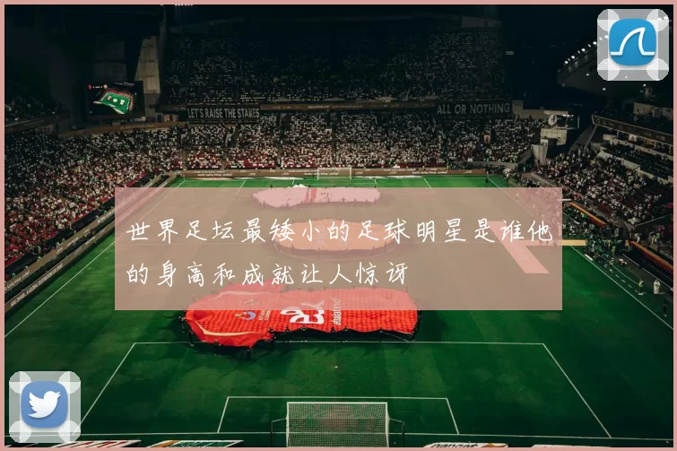 世界足坛最矮小的足球明星是谁他的身高和成就让人惊讶