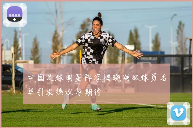 中国足球明星阵容揭晓满级球员名单引发热议与期待