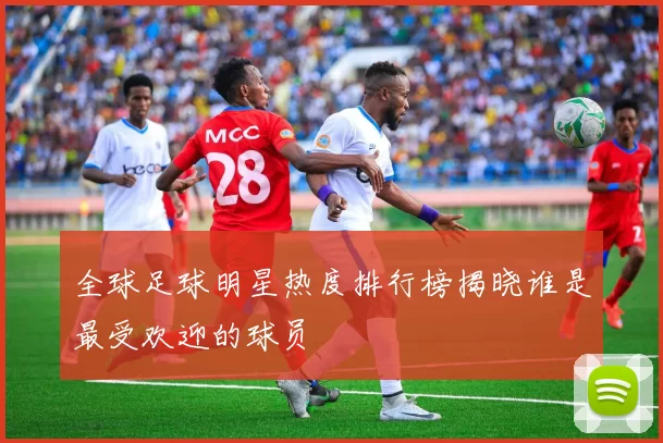 全球足球明星热度排行榜揭晓谁是最受欢迎的球员